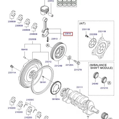 2351025030 شاتون IX35 سوناتا_YF اصلی هیوندای