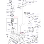 311502D000 باک بنزین کوپه اصلی هیوندای